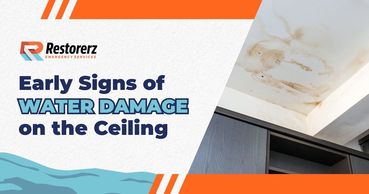 water damage ceiling