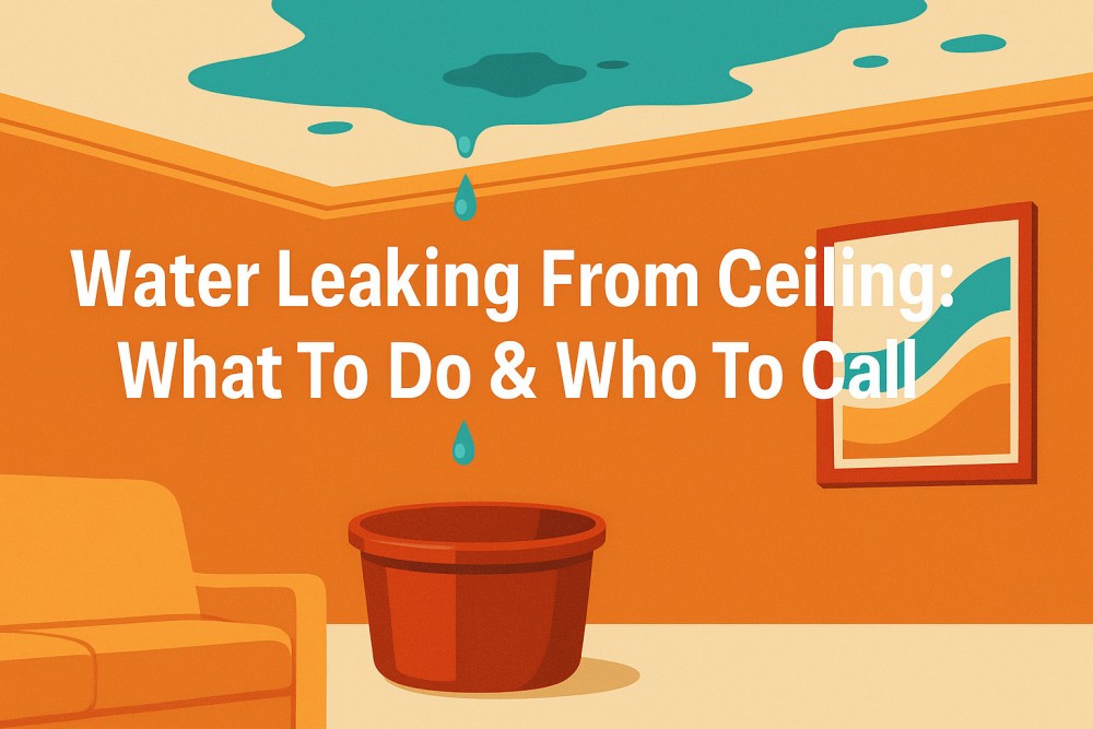 Water Leaking From Ceiling Blog Image
