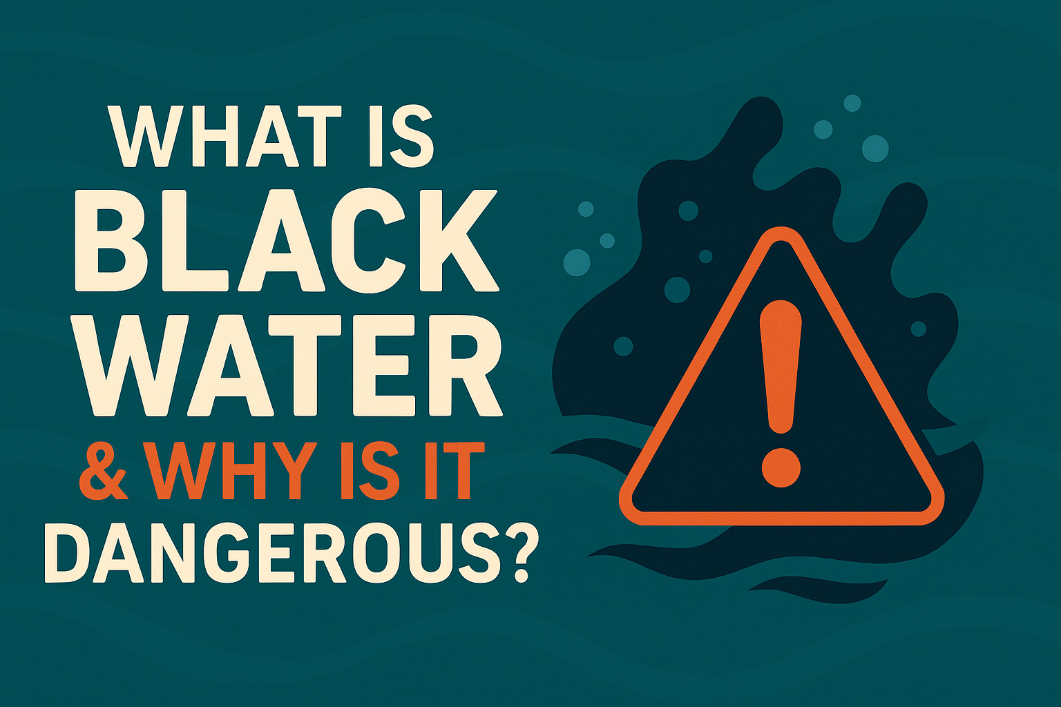 What is Black Water Blog Image