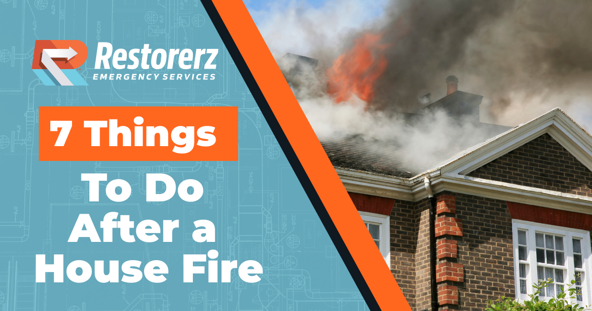 what to do after a fire