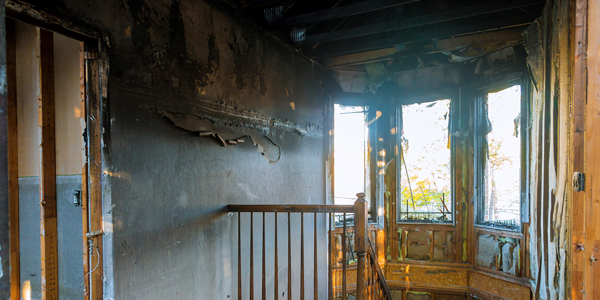 what to do after fire damage