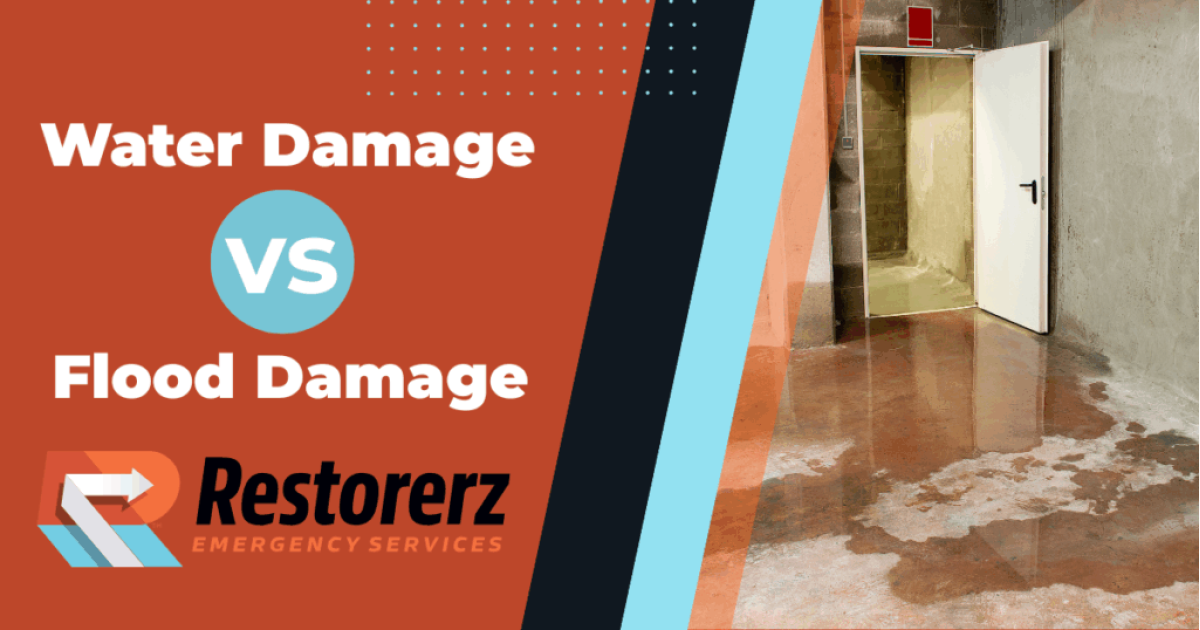 Water Damage vs Flood Damage