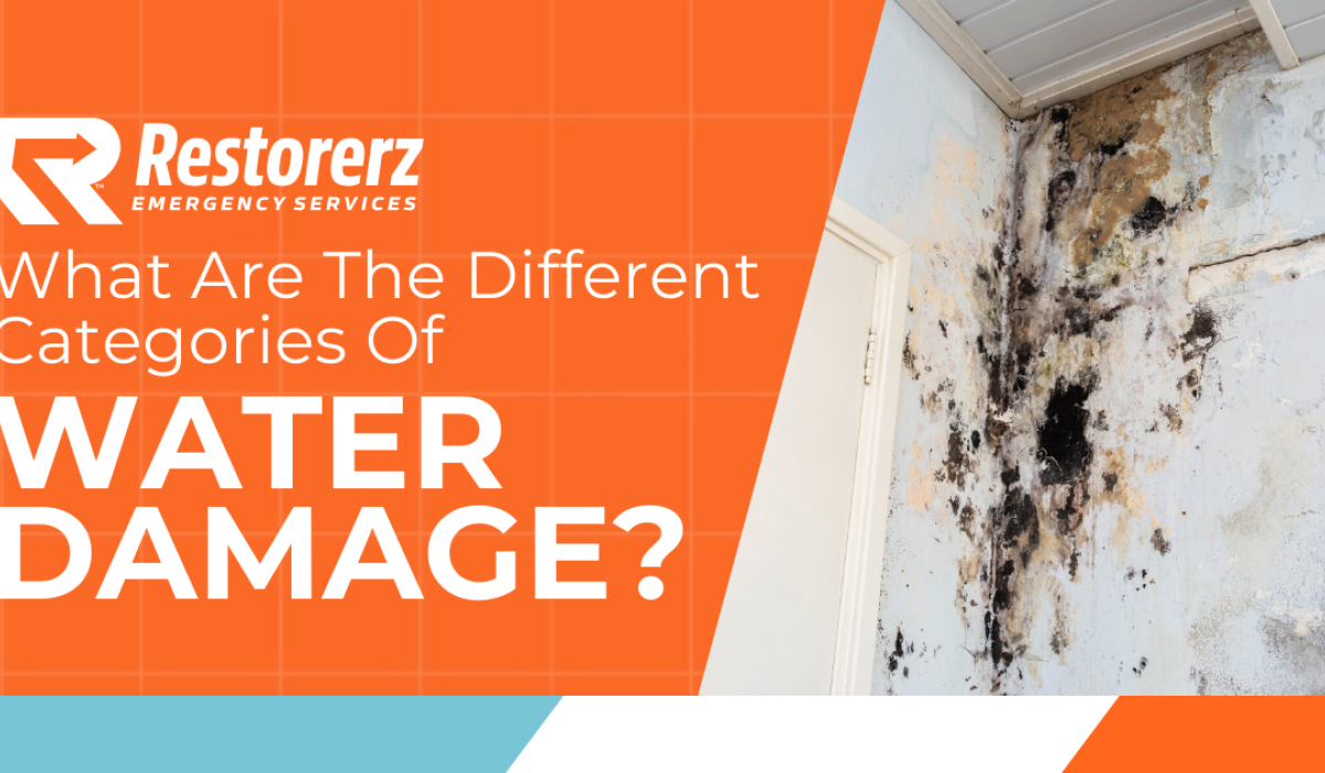 What are The Different Categories of Water Damage?