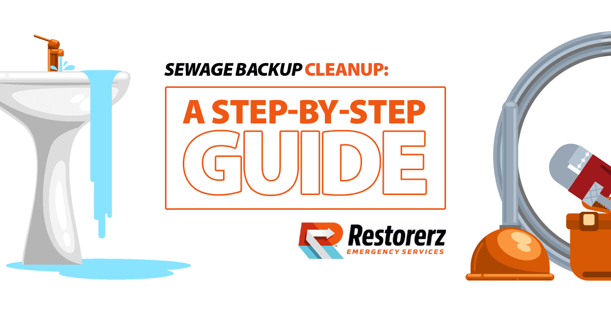 Sewage Backup Cleanup: A Step-by-Step Guide