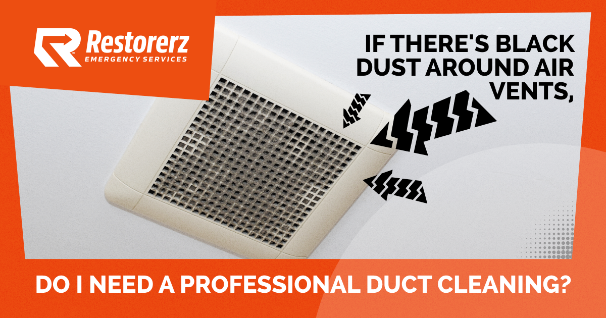 If There’s Black Dust Around Air Vents, Do I Need a Professional Cleaning Service?