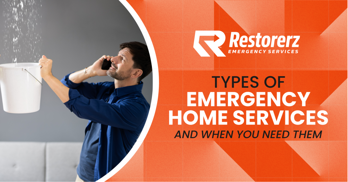 Types of Emergency Home Services and When You Need Them