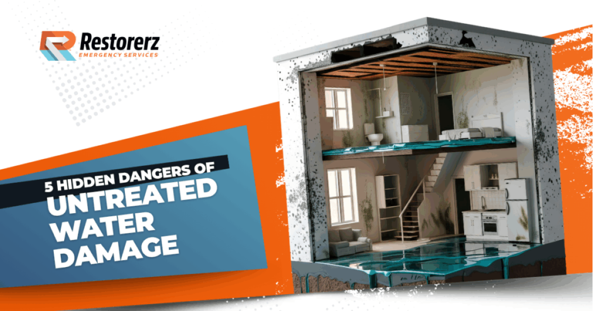 5 Hidden Dangers of Untreated Water Damage
