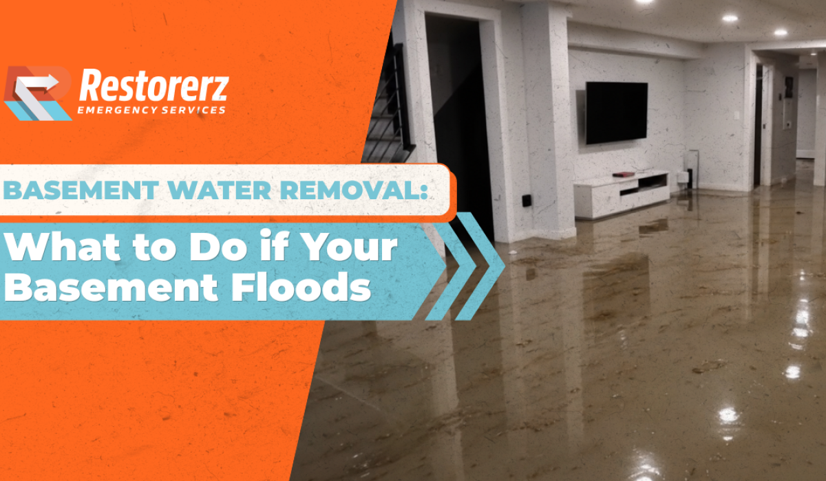 Basement Water Removal: What to Do if Your Basement Floods