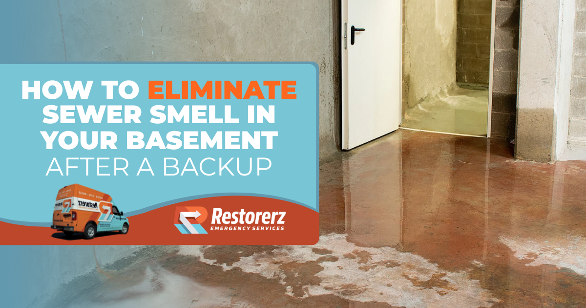 How to Eliminate Sewer Smell in Your Basement After a Backup